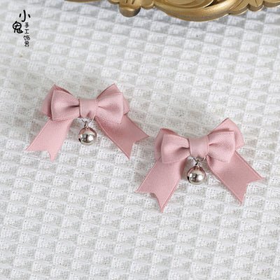 Xiaogui - Sweet Japan Fashion Lolita Bell Bow Clip