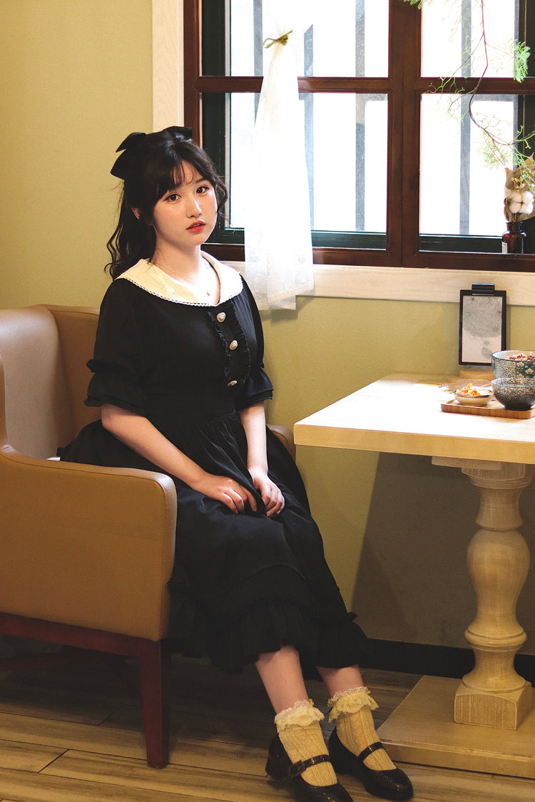 Sweet Wood - Plus Size Vintage Lolita OP Dress