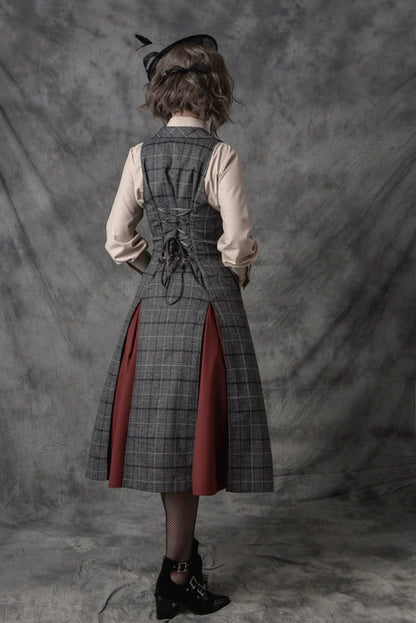 Vancy - Drunken Dreams - Vintage Lolita Dress Mutton Sleeve Shirt