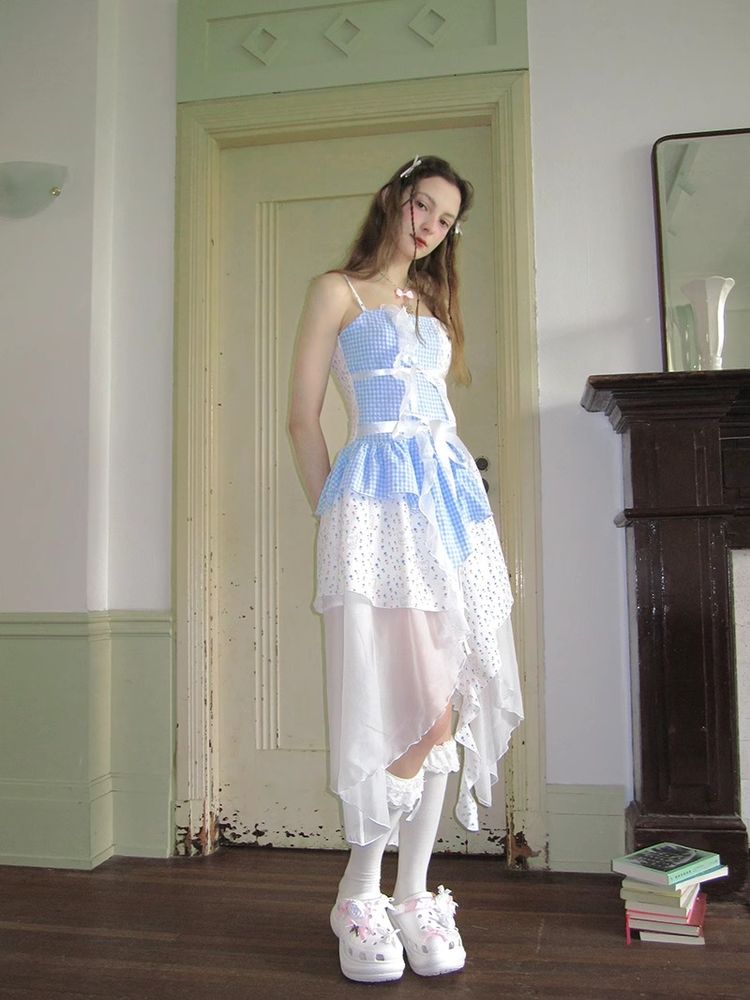 Angel suspender dress【s0000008727】