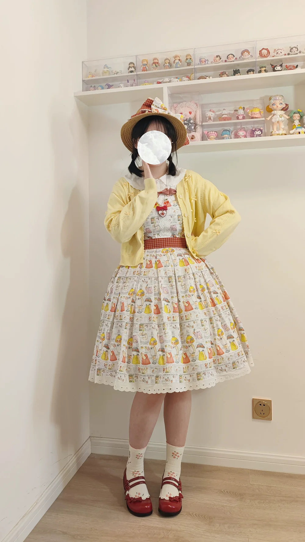 Miss Cube - Dress Up Dolls - Summer Kawaii Lolita JSK Dress Customized Size