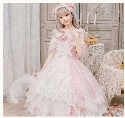 Cat Fairy - Glaze Illusion - Magnificent Wedding  Lolita Tea Party Dress