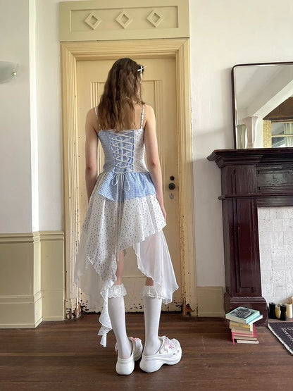 Angel suspender dress【s0000008727】