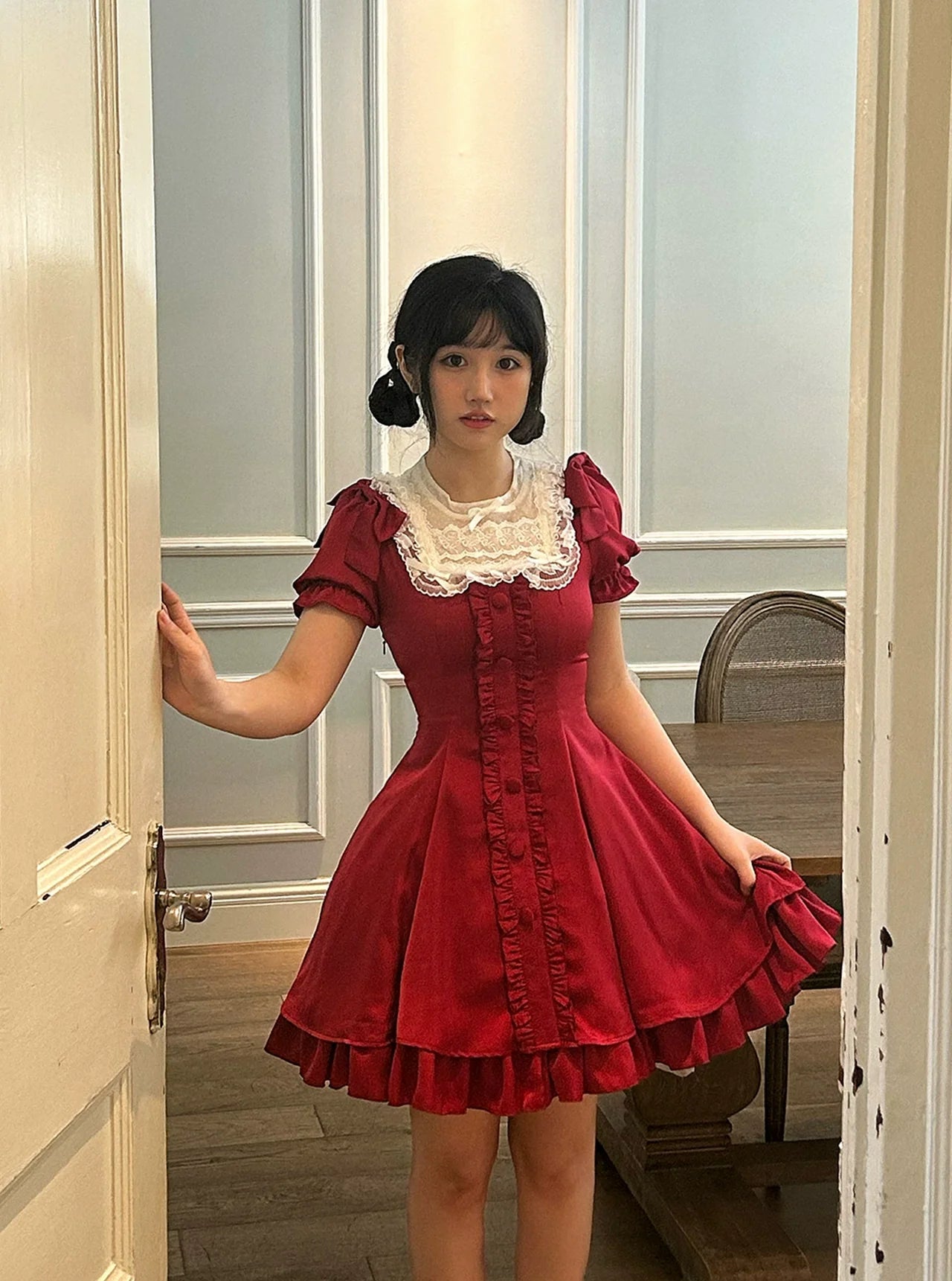 Sweet Wood - Plus Size Lolita OP Dress Summer Dress
