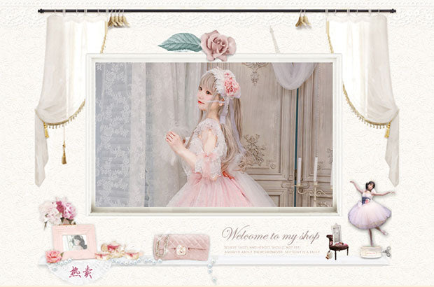 Cat Fairy - Glaze Illusion - Magnificent Wedding  Lolita Tea Party Dress