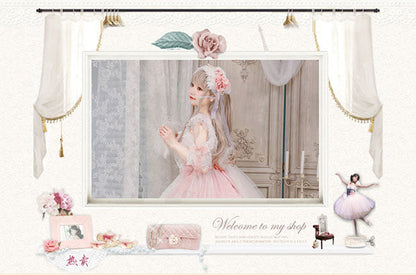 Cat Fairy - Glaze Illusion - Magnificent Wedding  Lolita Tea Party Dress