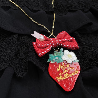 Halloween Alice - Lolita Strawberry Accessory Set