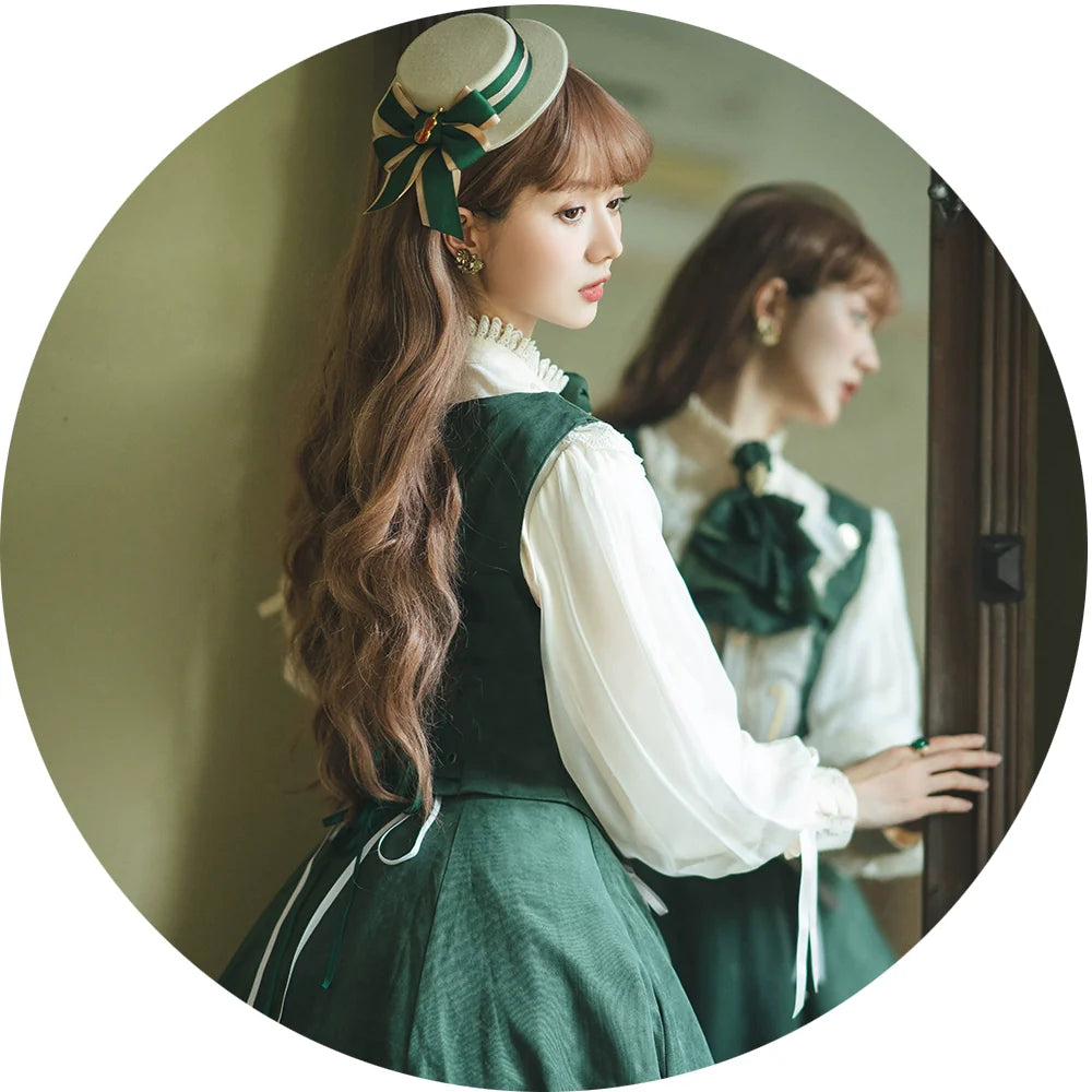 Miss Point - Golden Movement - Elegant Lolita Waistcost Short Vest Customized