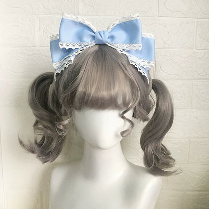 Qingyi Handmade - Sweet Lolita KC Multicolor Bow Lolita Headwear