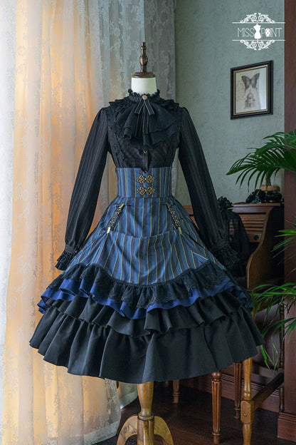 Miss Point - Custom-Made Lolita Elegant Stand Collar Lolita Shirt