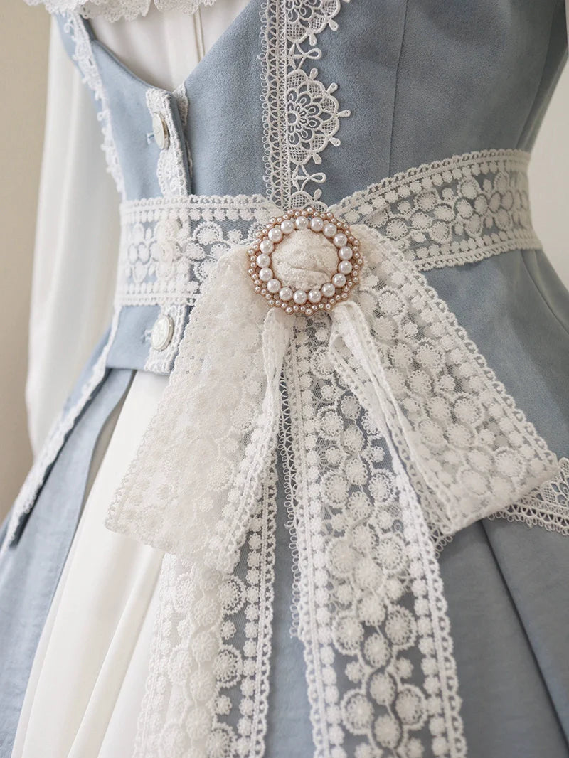 Polyhymnia - Miss Leisha - Classic Lolita Skirt Set Elegant Winter Cape