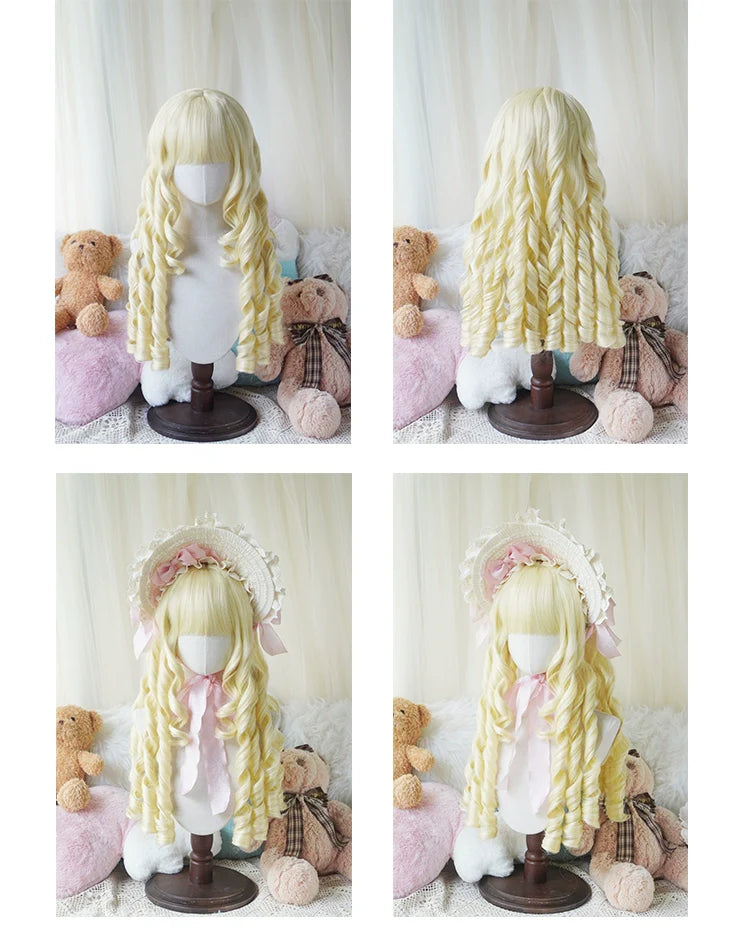 Imperial Tea - Vintage Lolita Wig Doll-Like Elegant Hair