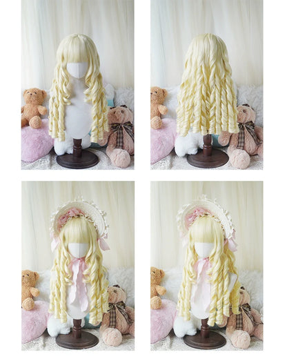 Imperial Tea - Vintage Lolita Wig Doll-Like Elegant Hair
