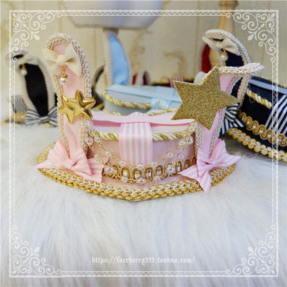 Fox Cherry - Lolita Rabbit Ears Top Hat Multiple colors