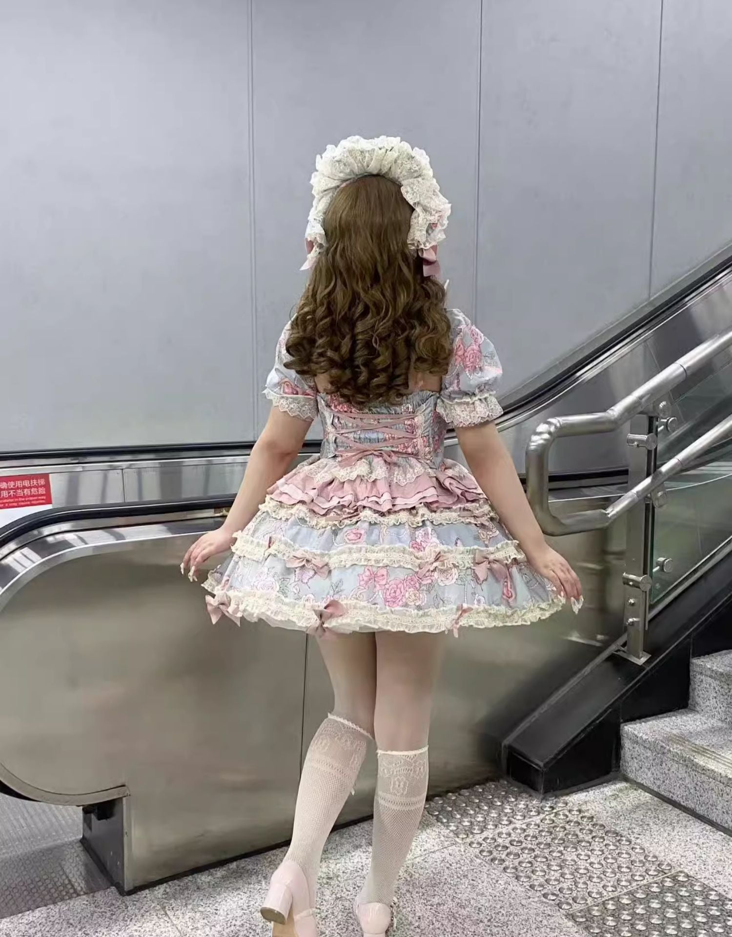 Sweet Wood - Jewel Rose - Plus Size Sweet Lolita Skirt Set in Separate Pieces