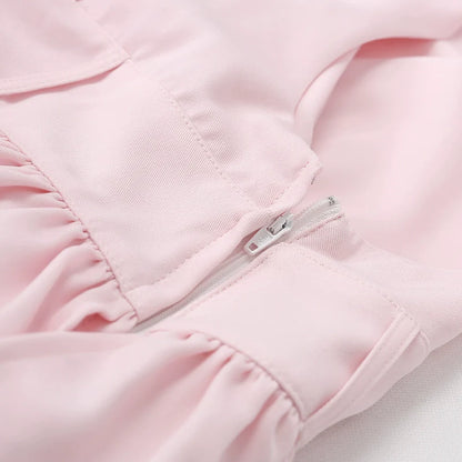 To Alice - Old School Lolita Salopette Suit Tiered Dress