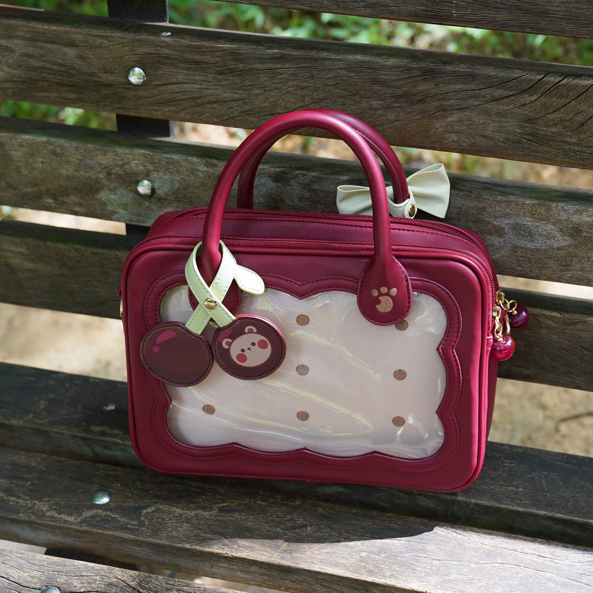 Morning Glory - Kawaii Lolita Bag Cherry Biscuit Shoulder Crossbody Handbag