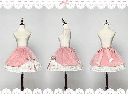 LeMiroir - Winter Solstice - Elegant Lolita Winter Short Coat & SK