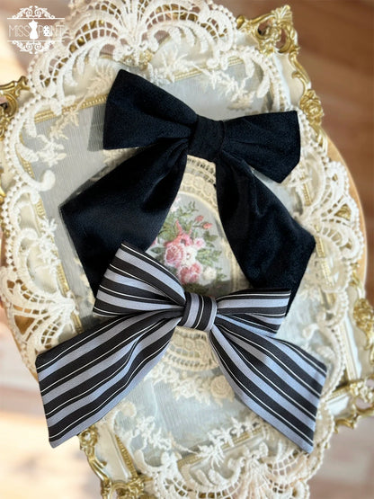 Miss Point - Classical Chocolate - Classic Lolita Accessory Bowler Hat BNT Beret Jabot