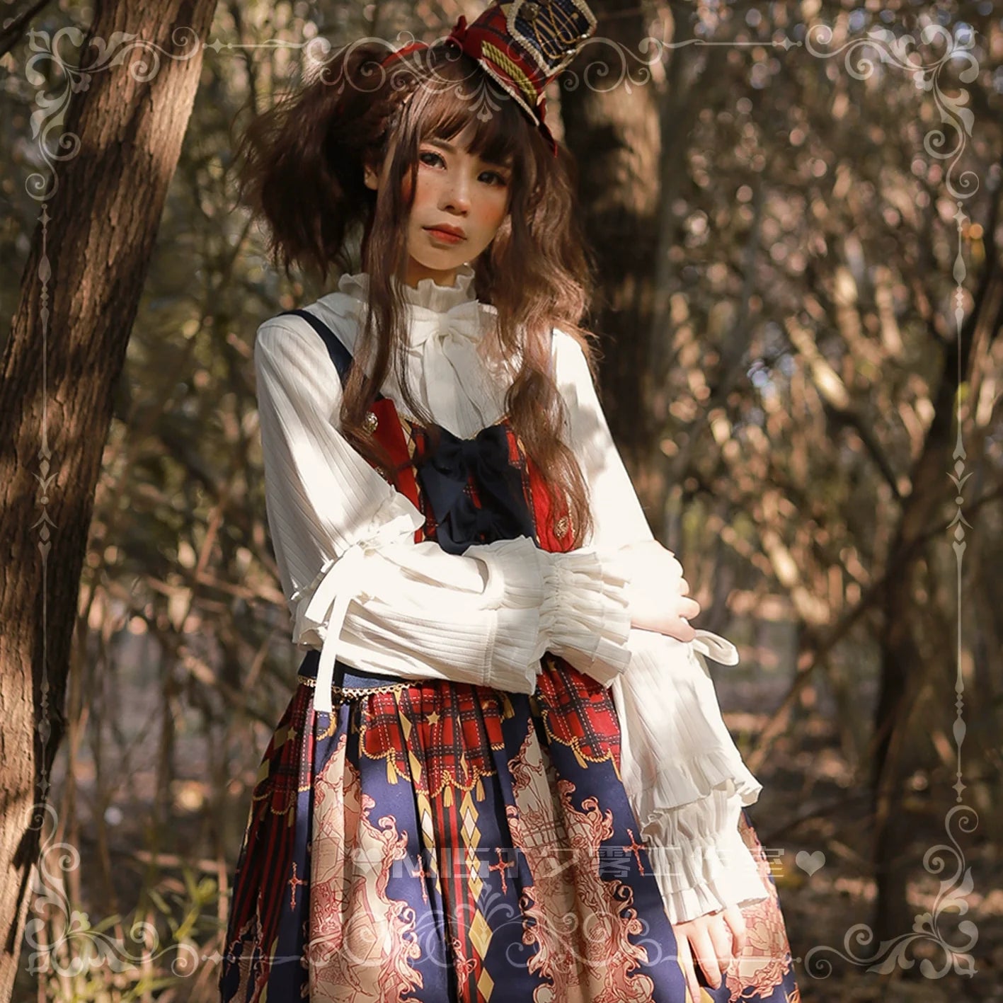 MIST - First Snow - Sweet Lolita Sweater Winter Puff Sleeve Knitting Innerwear