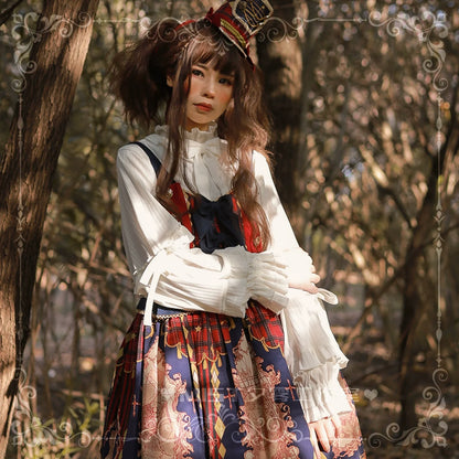 MIST - First Snow - Sweet Lolita Sweater Winter Puff Sleeve Knitting Innerwear