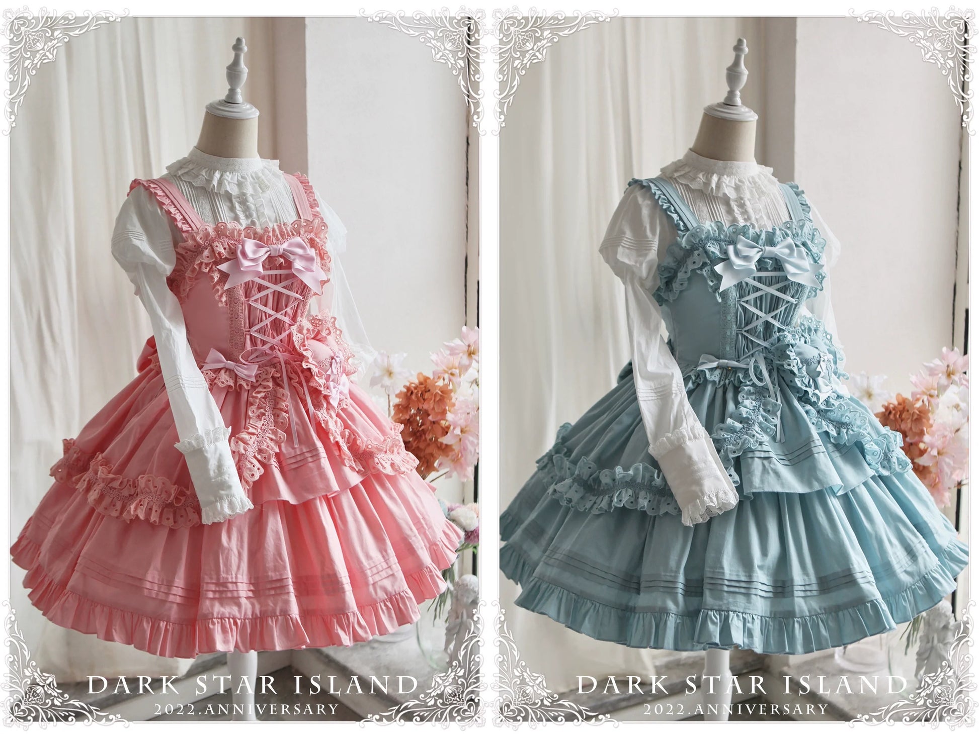 Dark Star Island - Halloween Gothic Lolita JSK Short Lolita Jumper Dress