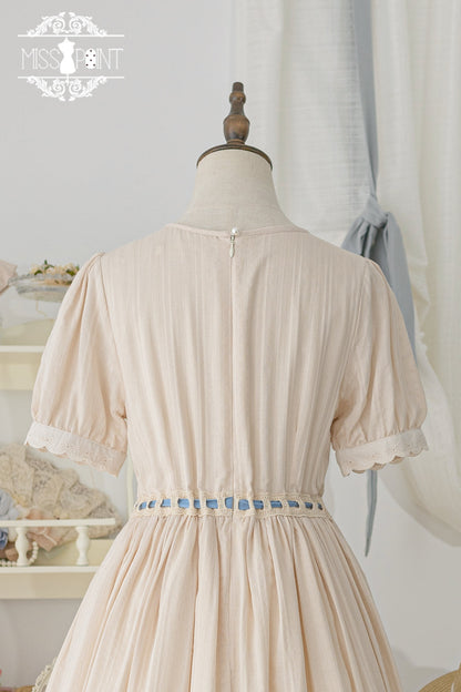 Miss Point - Happy Summer Elegant Lolita Floral OP Dress