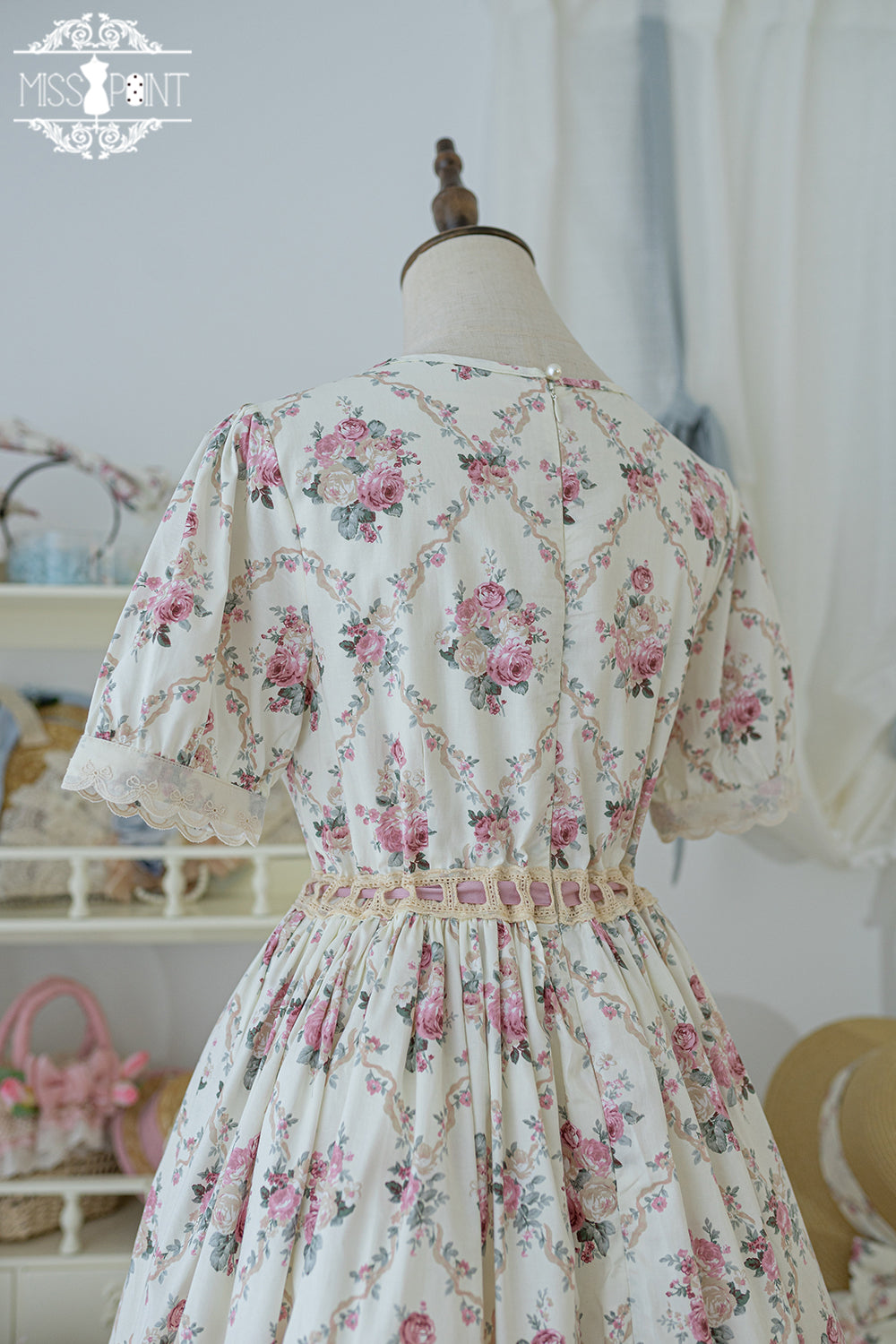 Miss Point - Happy Summer Elegant Lolita Floral OP Dress