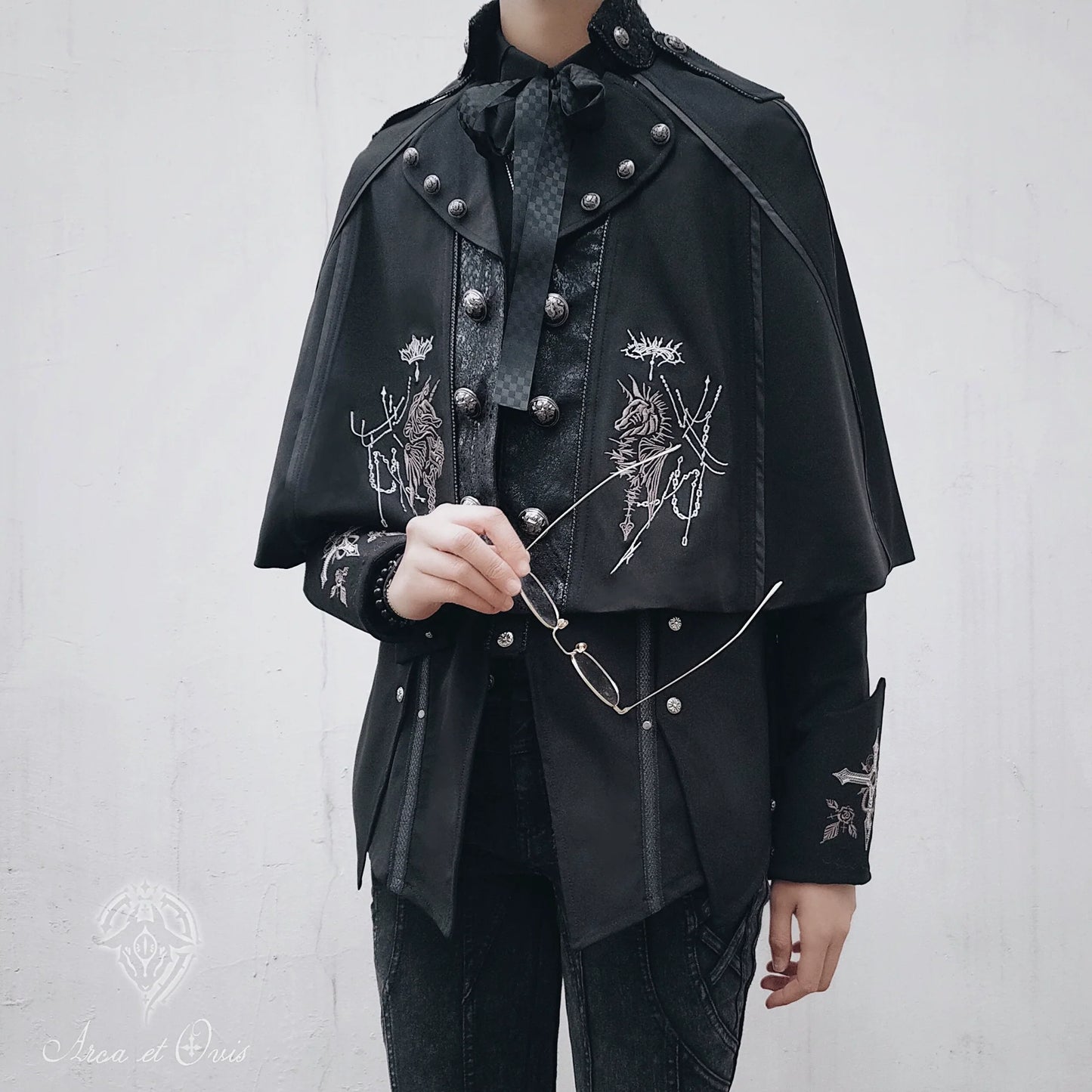 Arca et Ovis - Checkers - Gothic Lolita Cloak, Ouji Lolita Cape