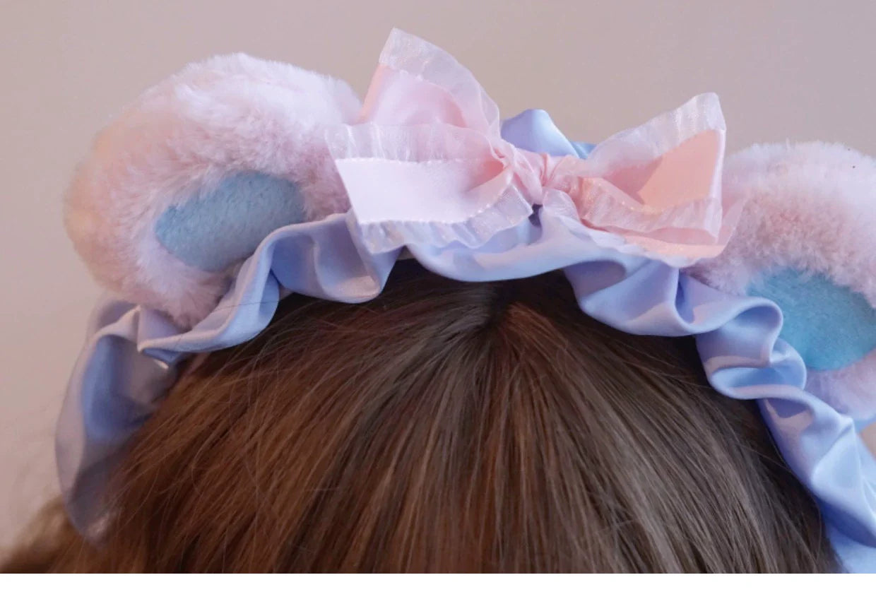 Besozealous - Handmade Lolita KC Animal Ear Coffee Hairband