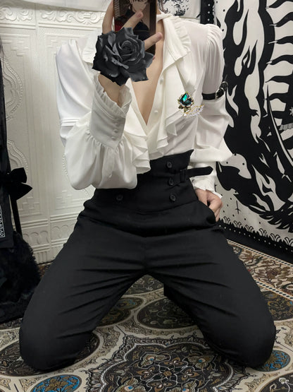 Gazing Galactic - Raycey - Ouji Lolita Pants, Prince Lolita Trousers