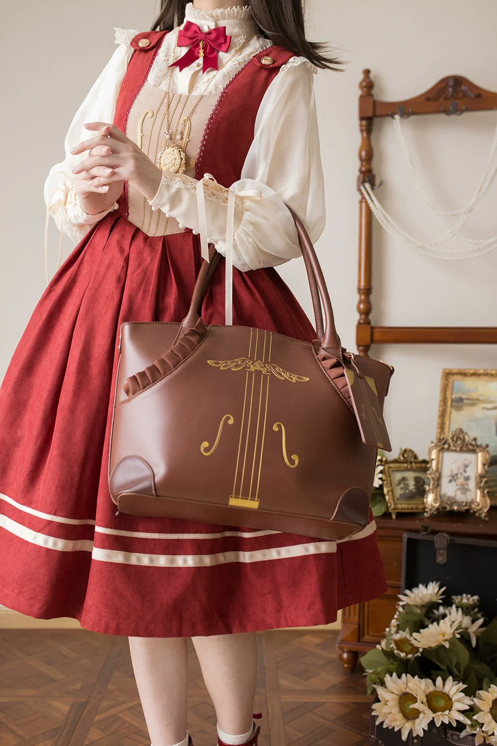 Miss Point - Customized Lolita Jumper Dress - Elegant College Lolita JSK