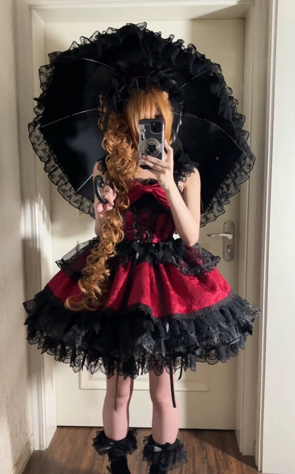 Sugar Girl- Fleeting Isle - Sweet Lolita Ballet Style Jumper Dress