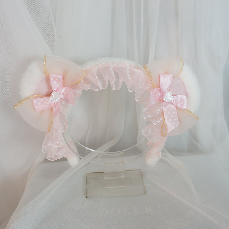 MaoJiang Handmade - Kawaii Lolita Bear Ears Headband