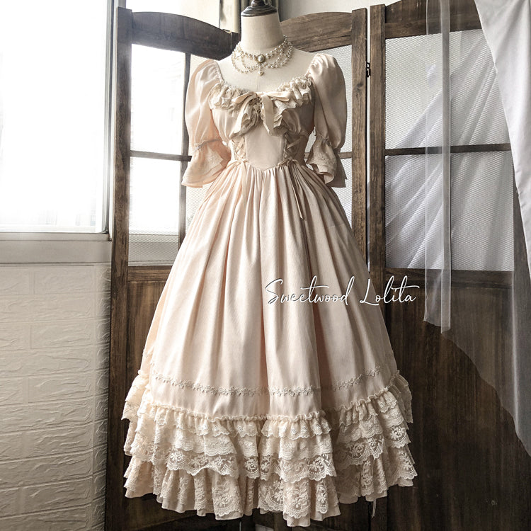 Sweet Wood - CLA Vintage French Lolita OP Dress