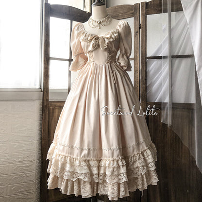 Sweet Wood - CLA Vintage French Lolita OP Dress