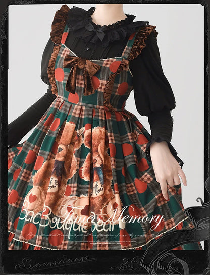 Time Memory - Cozy and Warm - Elegant Lolita Shirt Slimming Mutton Sleeves Blouse