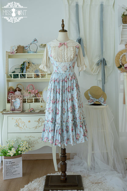 Miss Point - Happy Summer - Elegant Lolita Floral JSK Dress