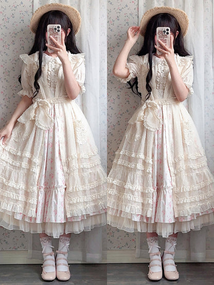 Miss Point - Happy Summer - Elegant Lolita Floral JSK Dress