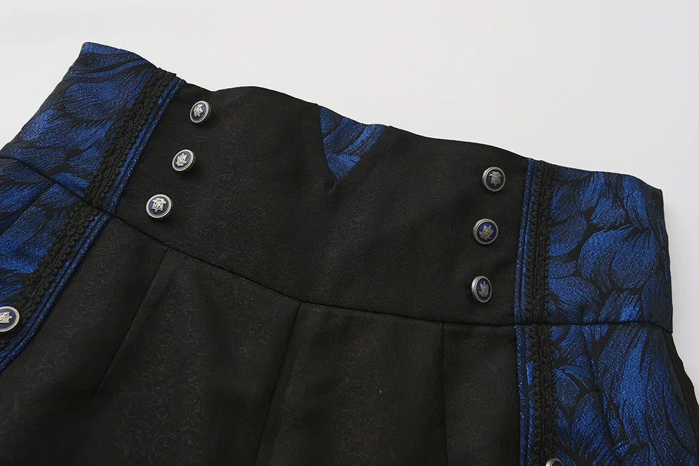 Immortal Thorn - Night of Sword - Ouji Lolita Shorts High Waist Prince Shorts