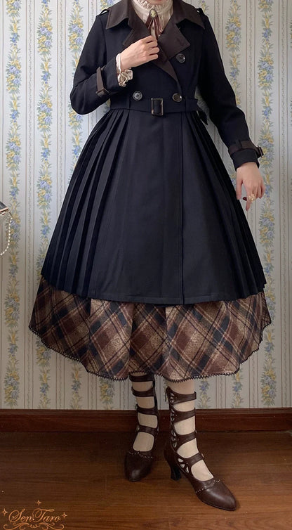 Sentaro - Floral Carved - Vintage Lolita Shoes Mary Jane Hollow-out Ankle Boots