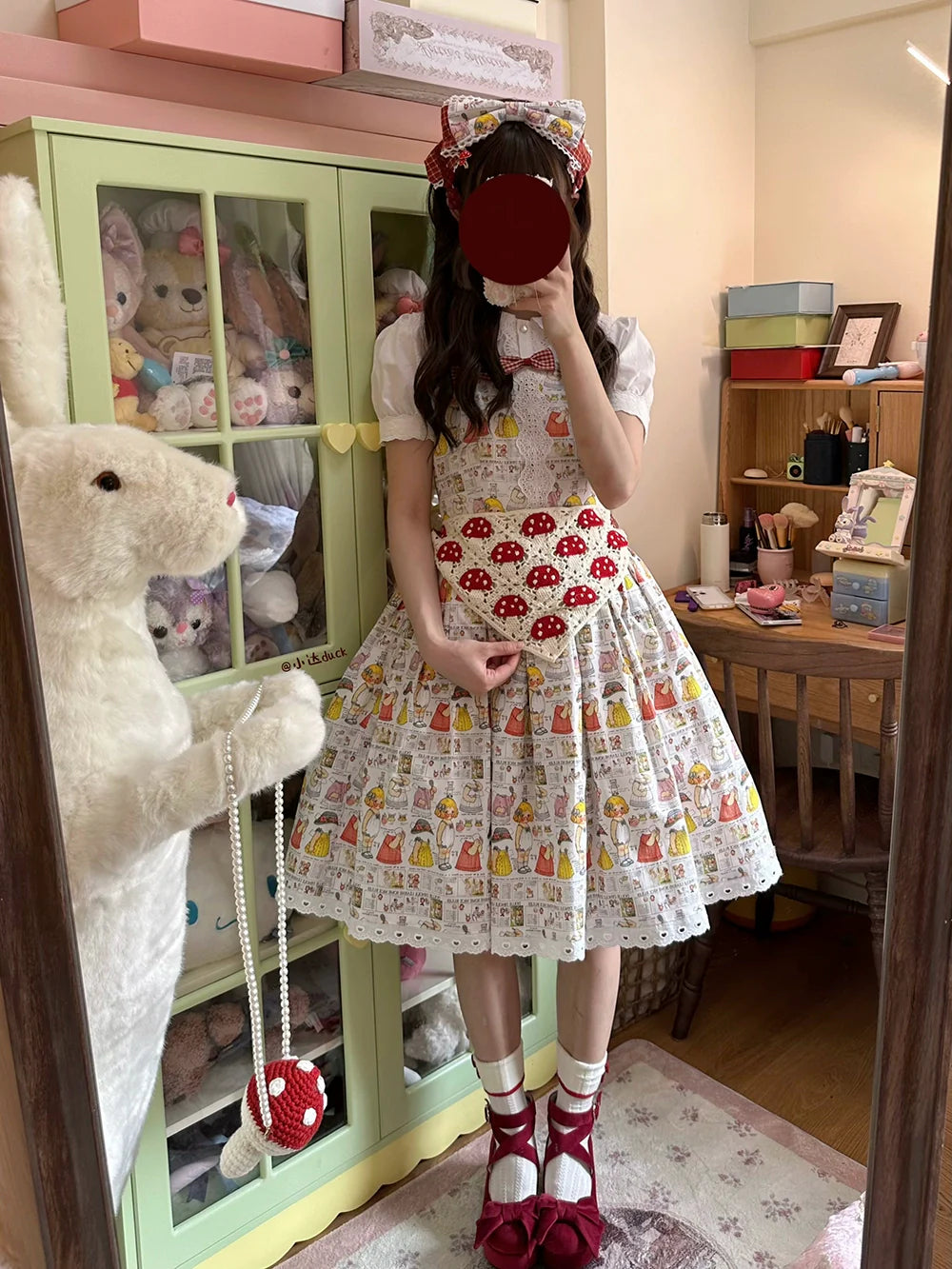 Miss Cube - Dress Up Dolls - Summer Kawaii Lolita JSK Dress Customized Size