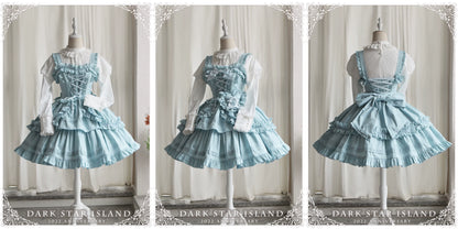 Dark Star Island - Halloween Gothic Lolita JSK Short Lolita Jumper Dress