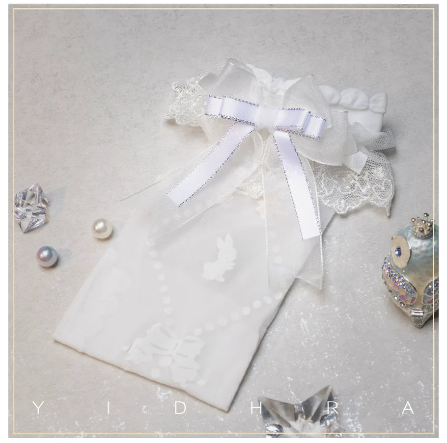 Yidhra - Bear Gummy and Milk Candy Bunny - Sweet Lolita Short Socks Lovely Socks