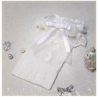 Yidhra - Bear Gummy and Milk Candy Bunny - Sweet Lolita Short Socks Lovely Socks