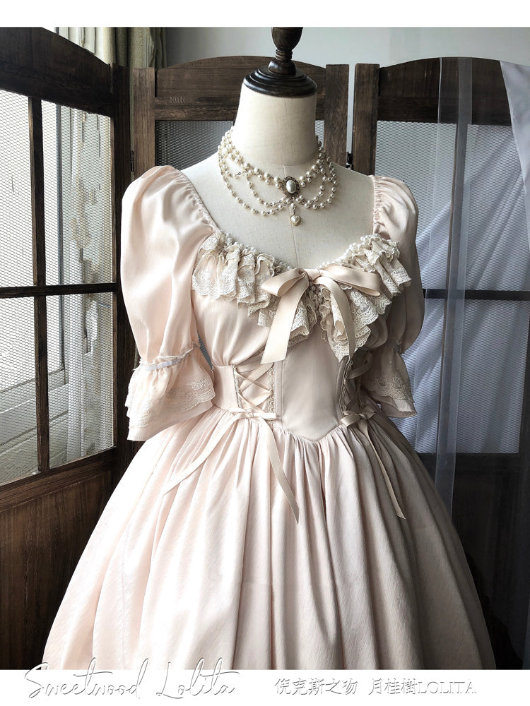 Sweet Wood - CLA Vintage French Lolita OP Dress