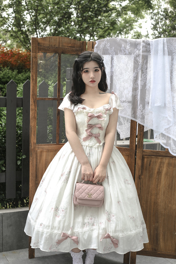 Sweet Wood - Elegant Floral Sweet Lolita OP Corset Accessory