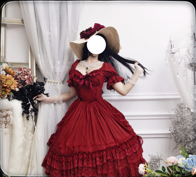 Sweet Wood - CLA Vintage French Lolita OP Dress