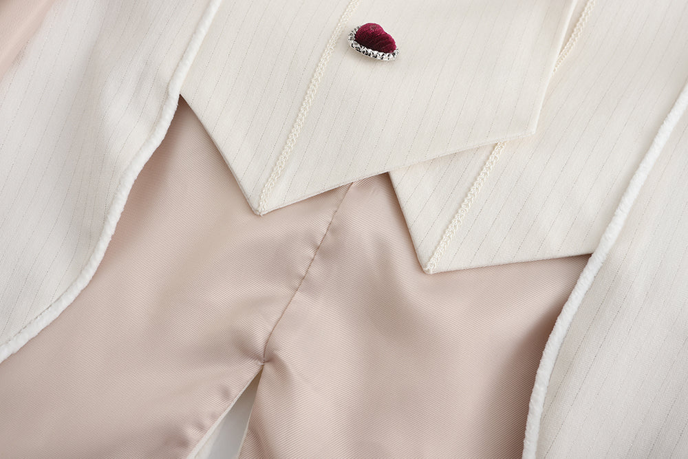 Immortal Thorn - Ouji Lolita Handsome White Prince Wind Coat