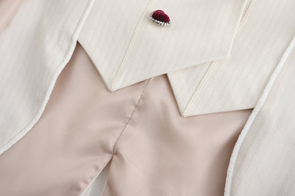 Immortal Thorn - Ouji Lolita Handsome White Prince Wind Coat